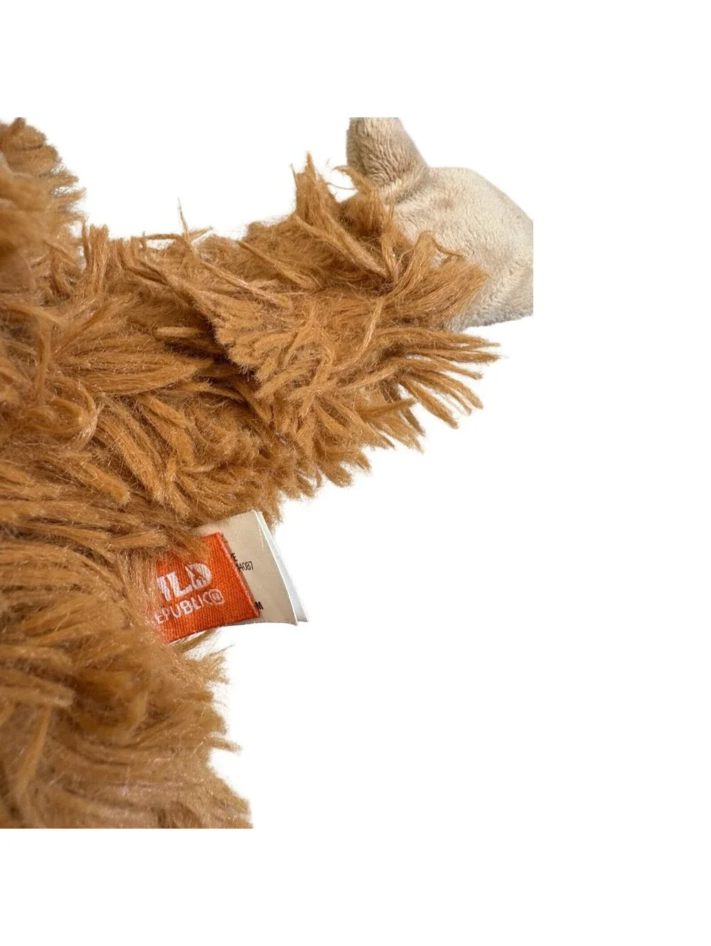 Wild Republic Huggers Wristband Plush Monkey Brown 7